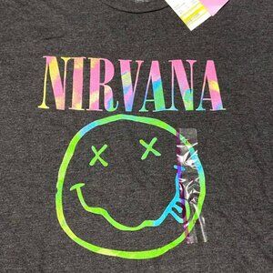 Nirvana -- Adult Dark Gray Unisex NOS 2X-Large T-Shirt